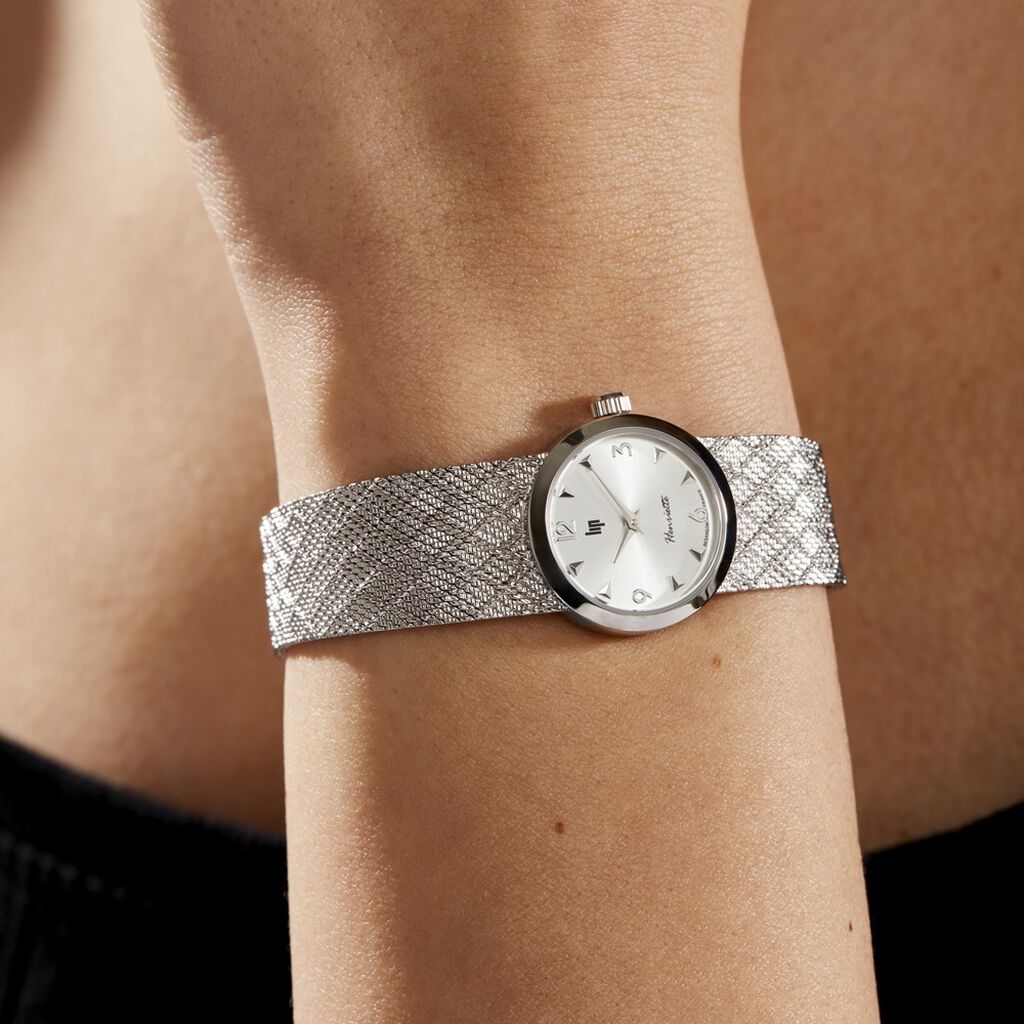 Montre Lip Henriette Argenté