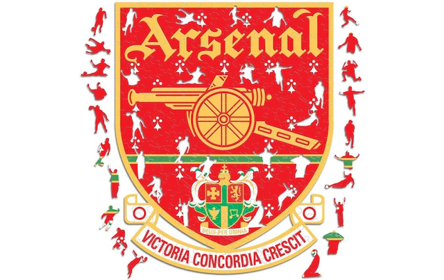 Puzzle »Iconic Arsenal FC – Retro Logo«