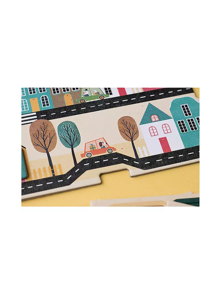 LONDJI Brettspiel POSTMAN  bunt