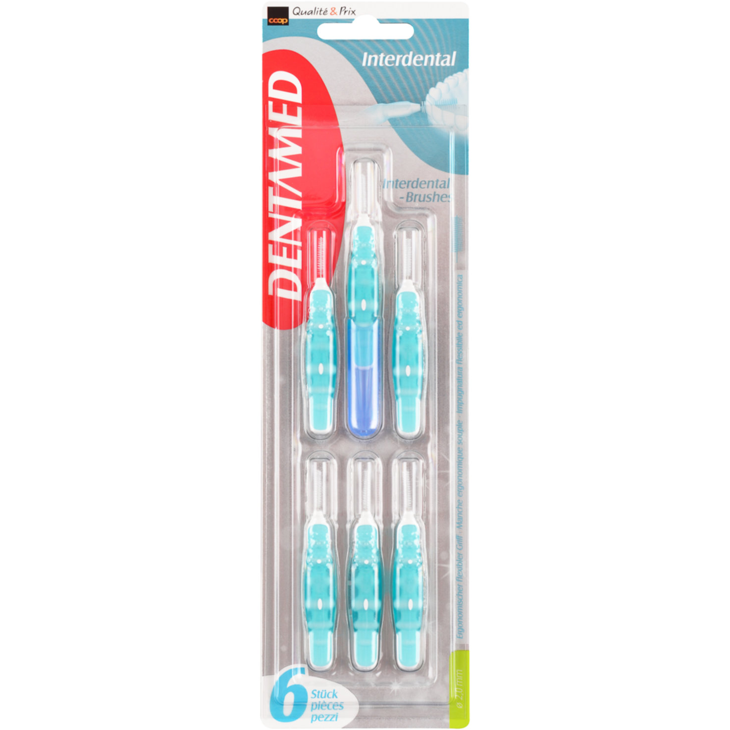 Dentamed InterdentalBrushes 2.0mm