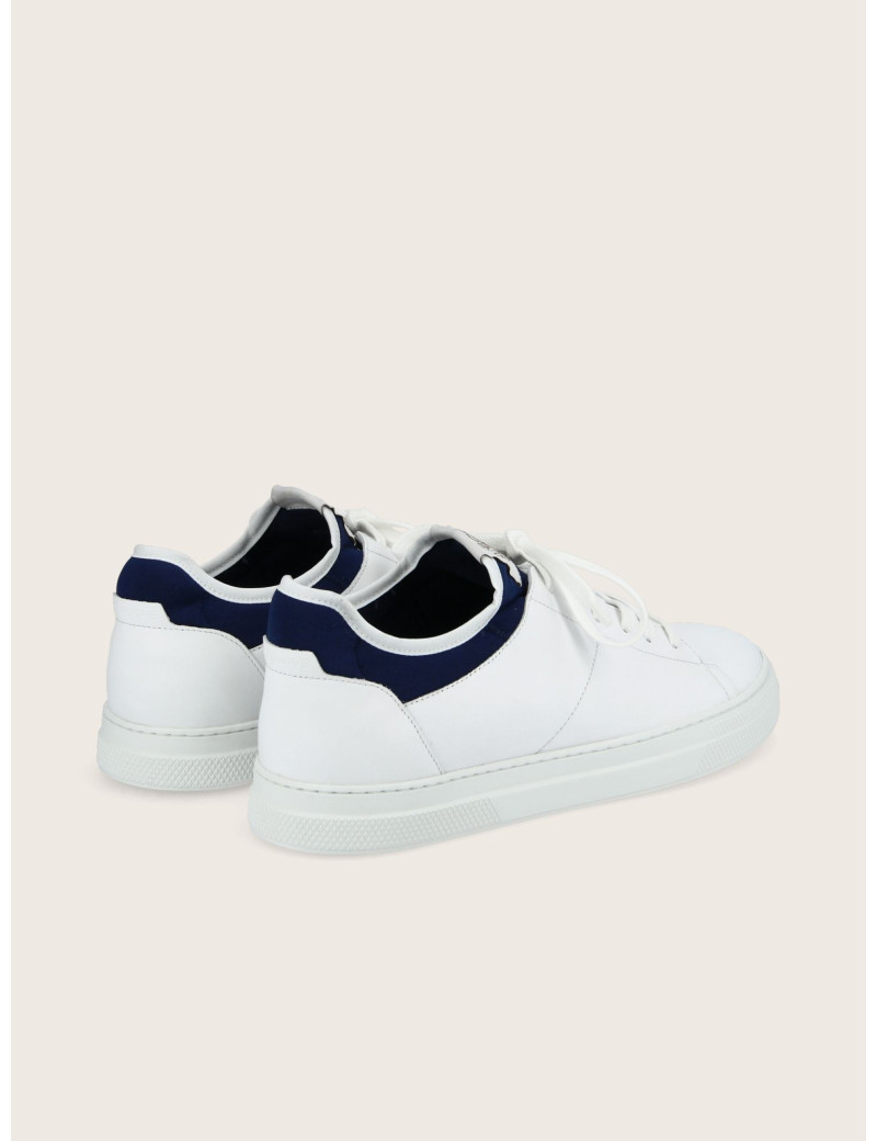 SCHMOOVE BASKETS SPARK NEO SNEAKERS WHITE-NAVY