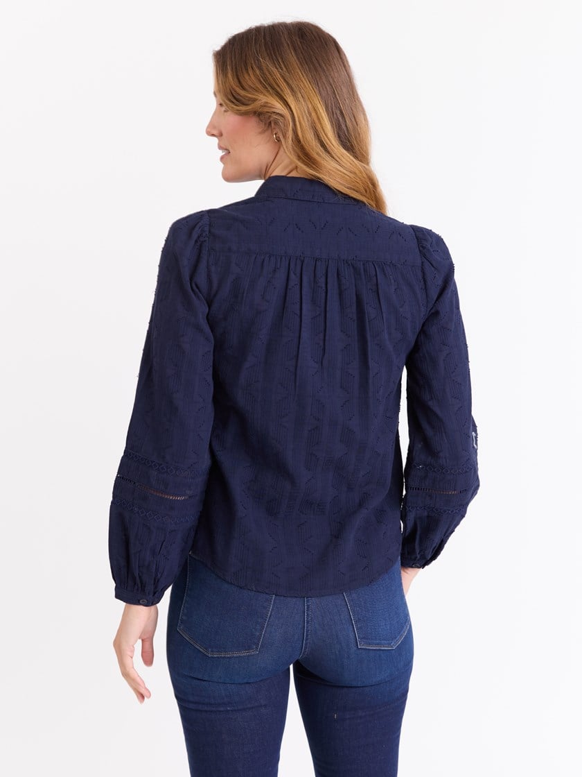 Sienna bluse Navy Blazer