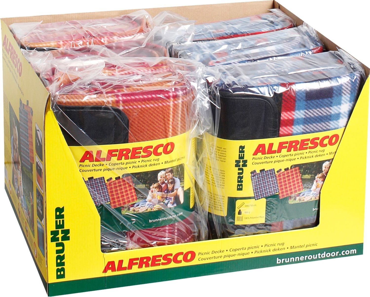 Brunner Alfresco Picknickdecke 200 x 150 cm