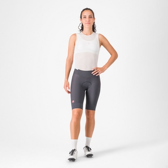 Castelli Prima 2  Tights Dark Gray/pool Blue Damen
