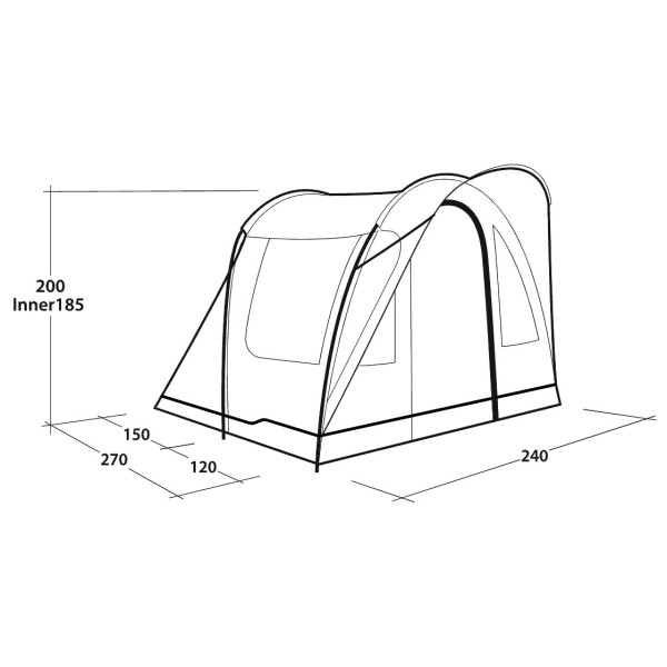 Outwell - Sky 2 - Tente 2 places