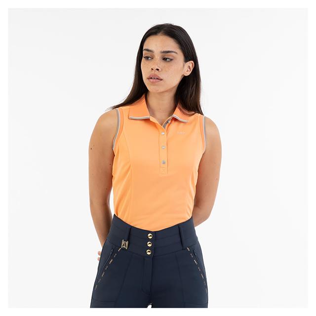 Polo ANKY Mouwloos Lichtoranje