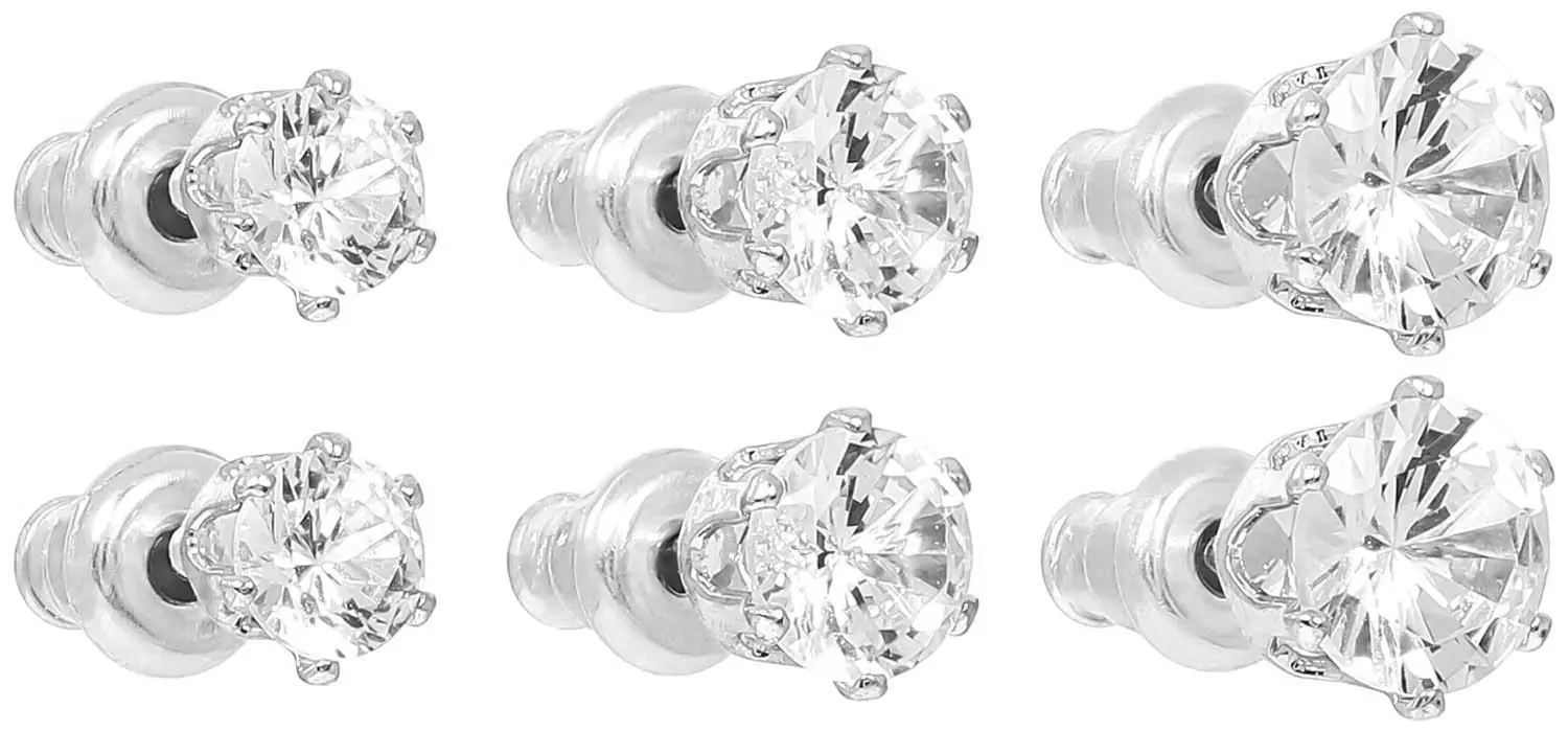 Ohrstecker-Set - Glamour Trio