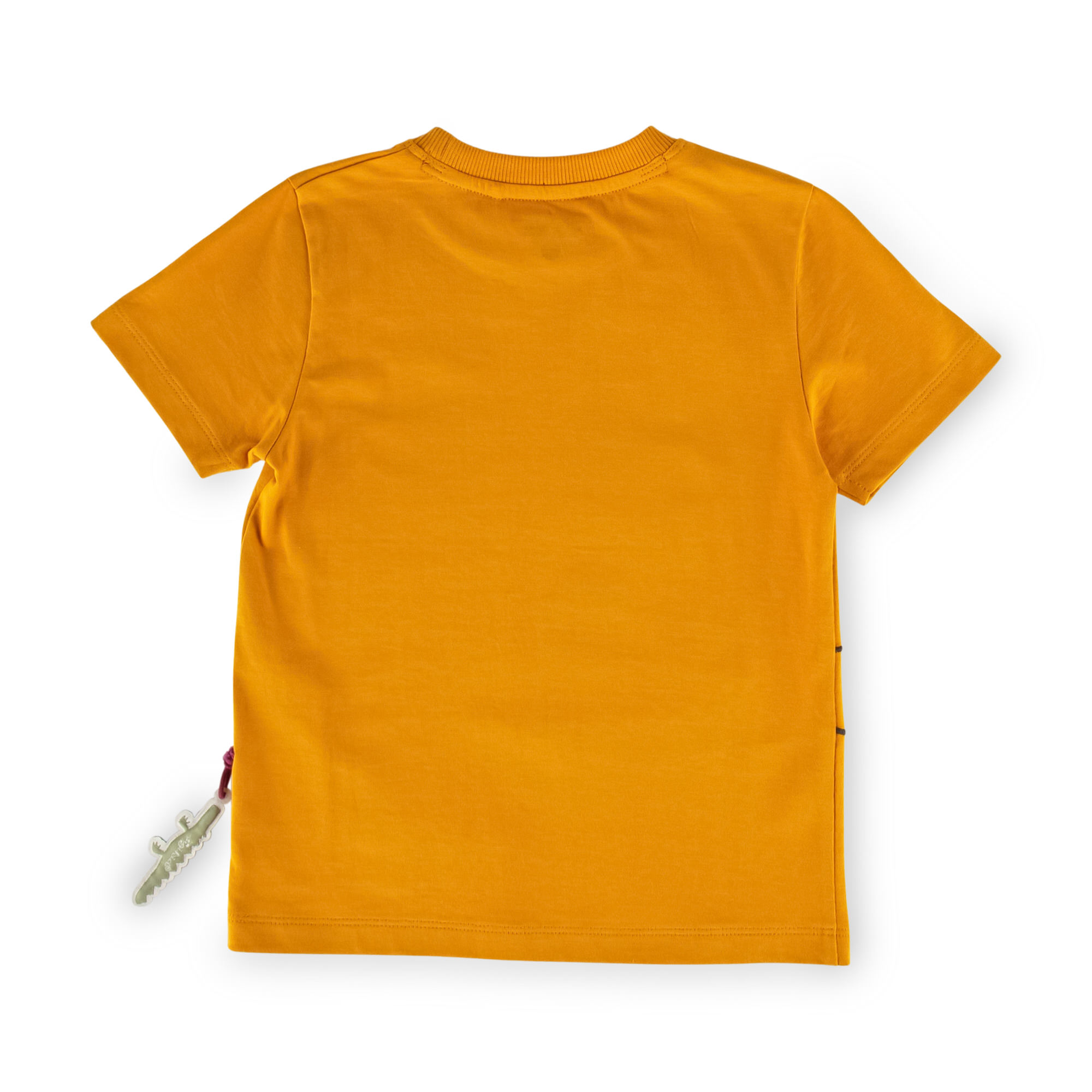 T-Shirt M - WILD CROCODILE in gelb