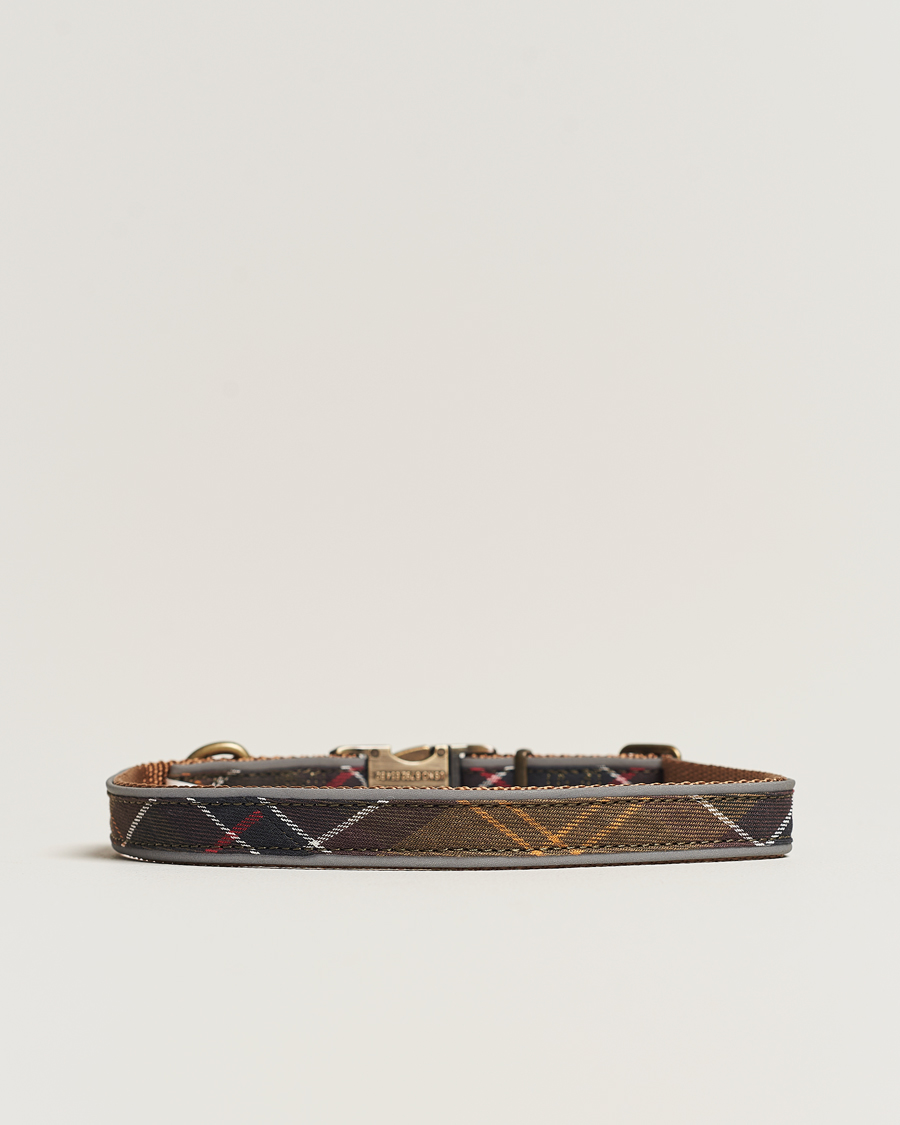 Barbour International Reflective Tartan Dog Collar Classic