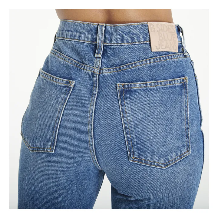 B Sides Jean Taille Haute Louis | Sydney Clean Blue