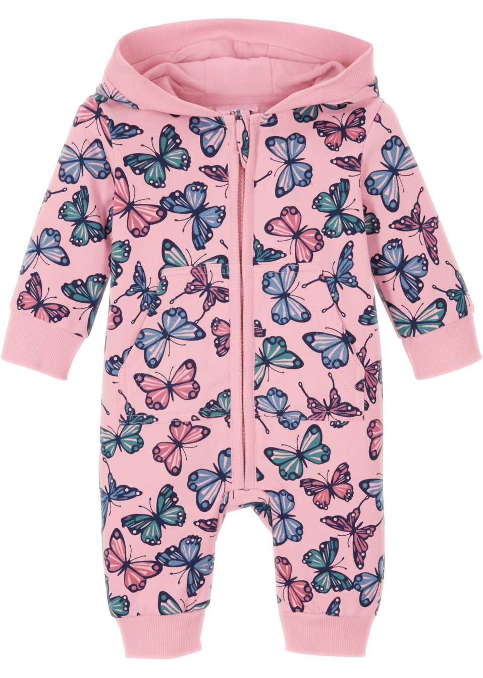 Combinaison sweat bébé à capuche coton
