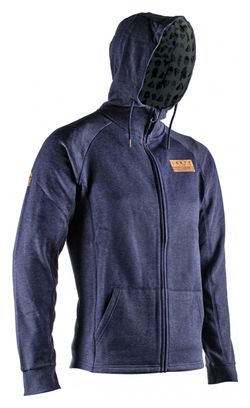 Sweat à Capuche Leatt Upcycle Bleu