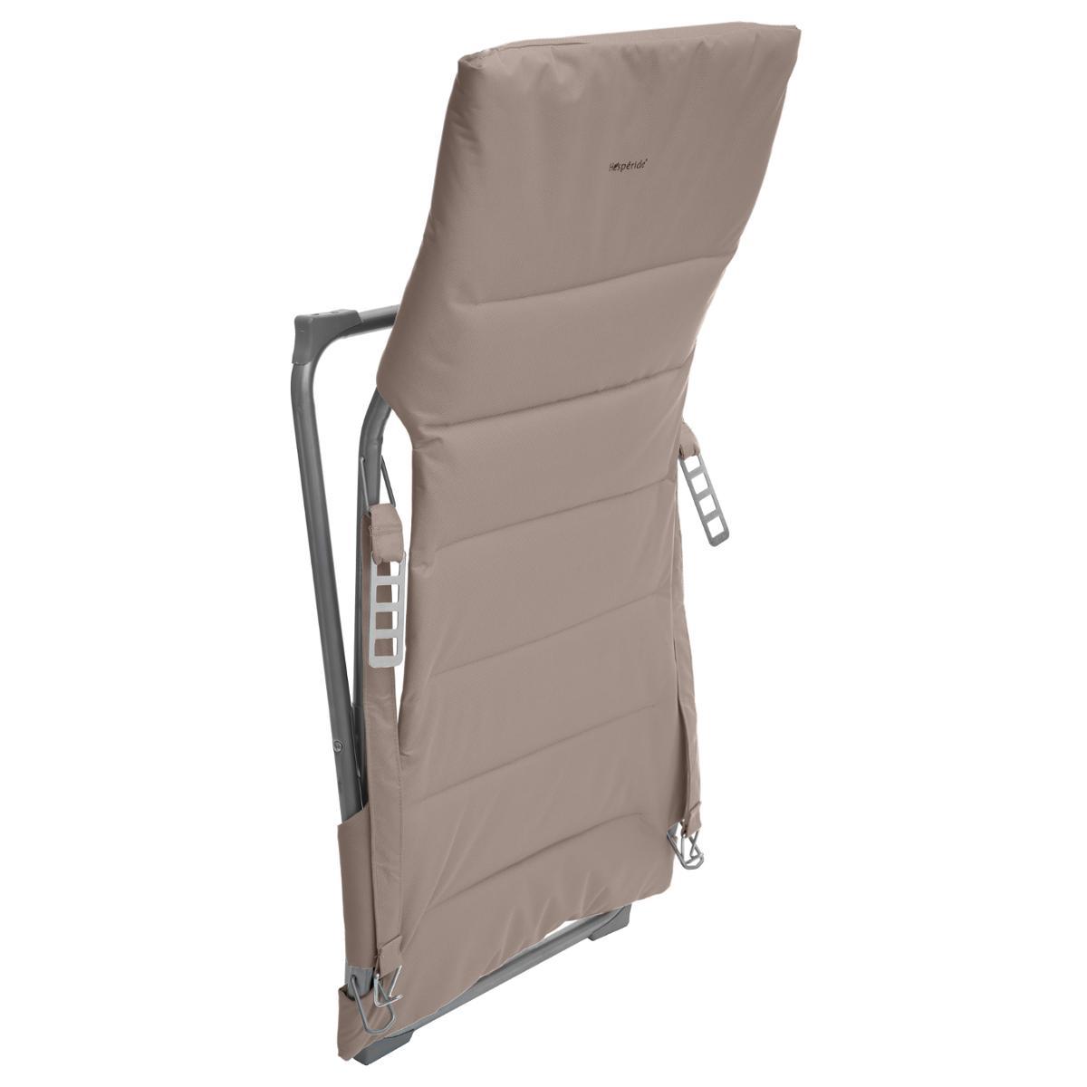 FAUTEUIL RELAX MILOS TAUPE