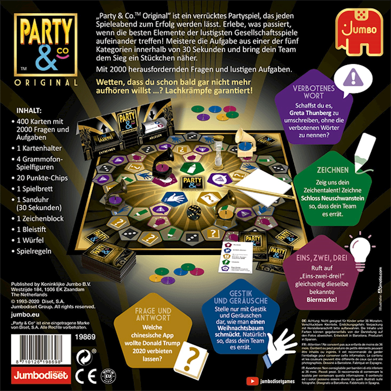 Party & Co. Original Brettspiel Gesellschaftsspiel für Erwachsene (19869)