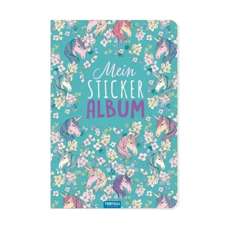 Trötsch Mein Stickeralbum Einhorn