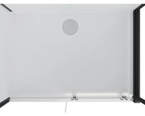 Aurlane Black zen complete douche-unit, 80 x 110 x 217 cm, antraciet mat