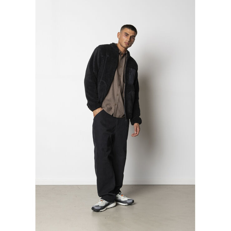 Fat Moose Wood Fleece Jacket Black