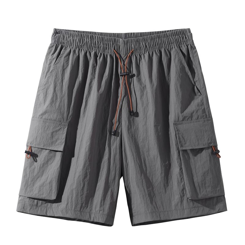 Fireon - Cargoshorts met trekkoord in de taille en wijde pijpen