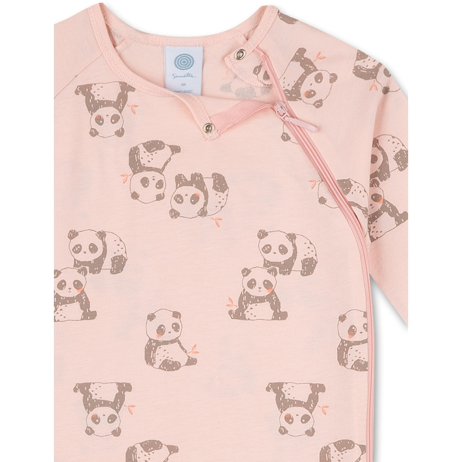 Sanetta Overall Panda rosa