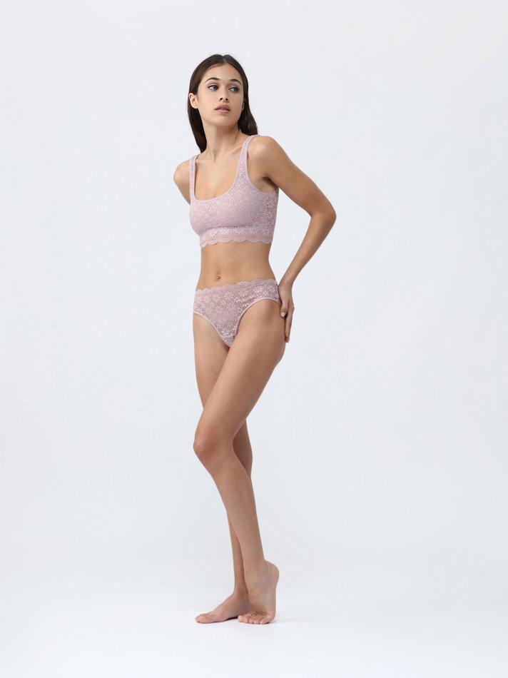 Conjunto com 2 sutiãs de renda - Rosa