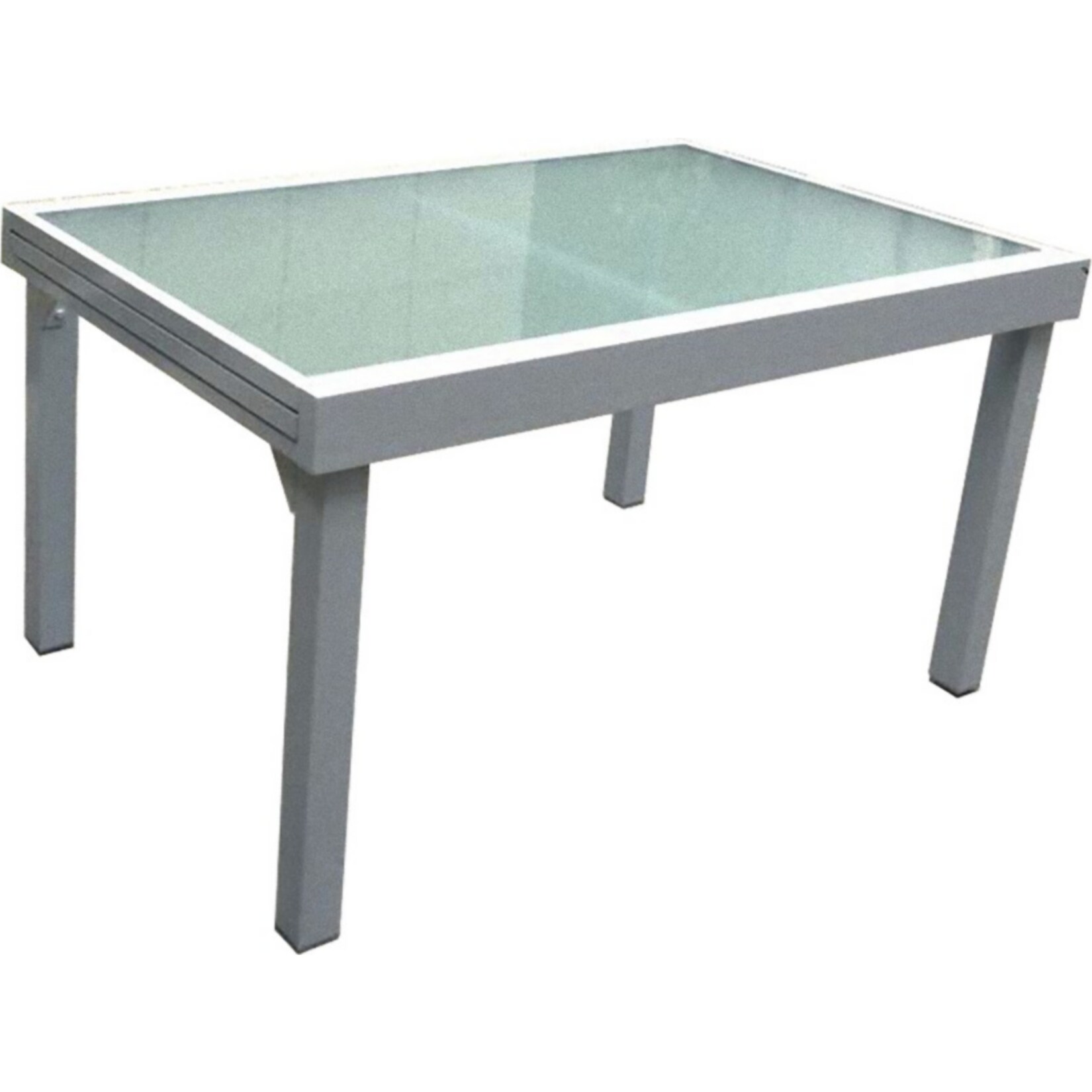 Garden Pleasure Ausziehtisch 135/270x90 Garten Terrasse Alu Glas Tisch Esstisch