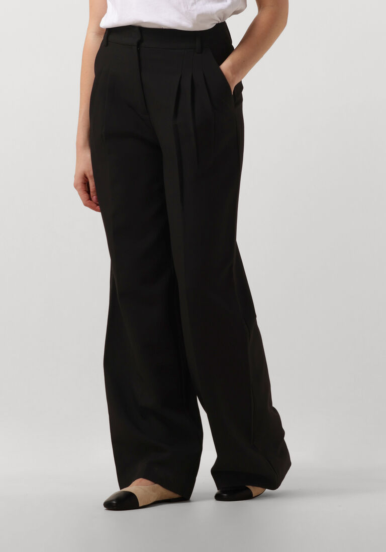 CO\\'COUTURE zwarte co'couture pantalon vola pleat pant