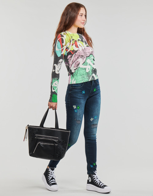 Desigual - FOTINBLACK PULL - Multicolore