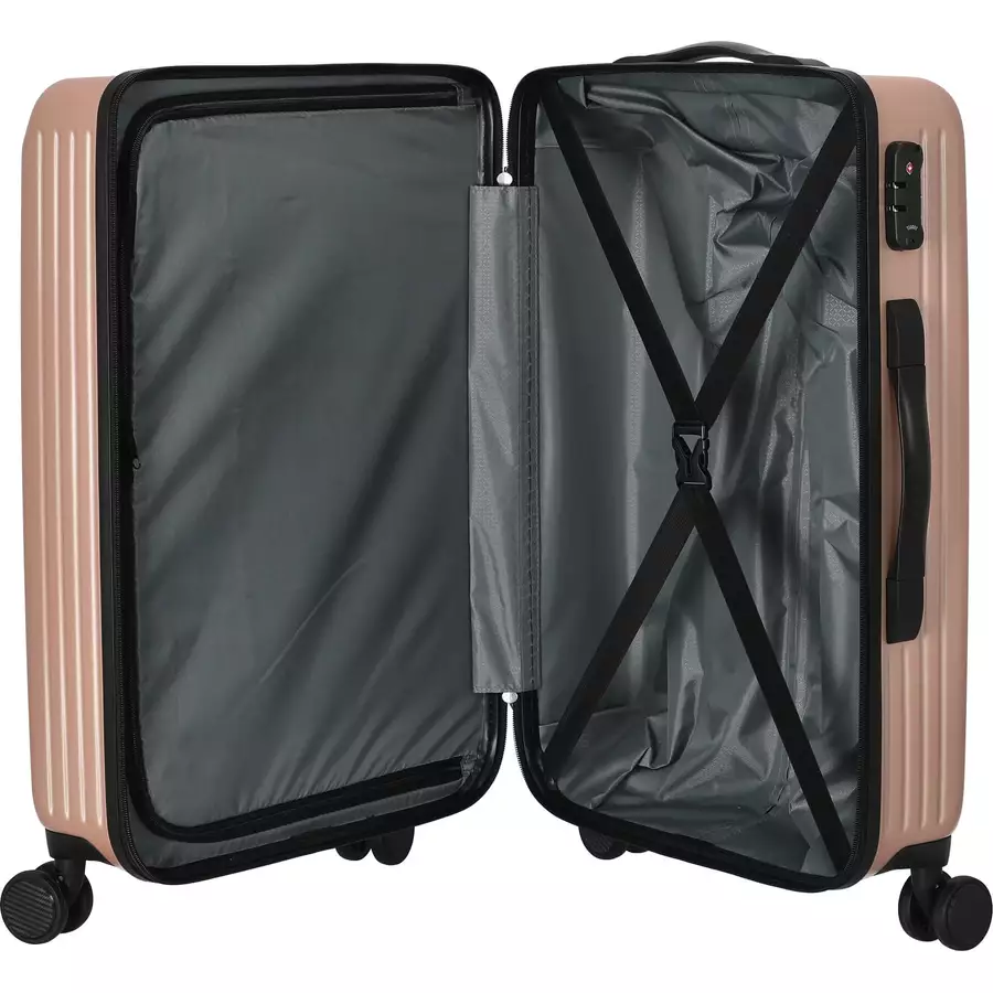 paklite Sienna - 4-Rollen-Trolley M 67 cm rose