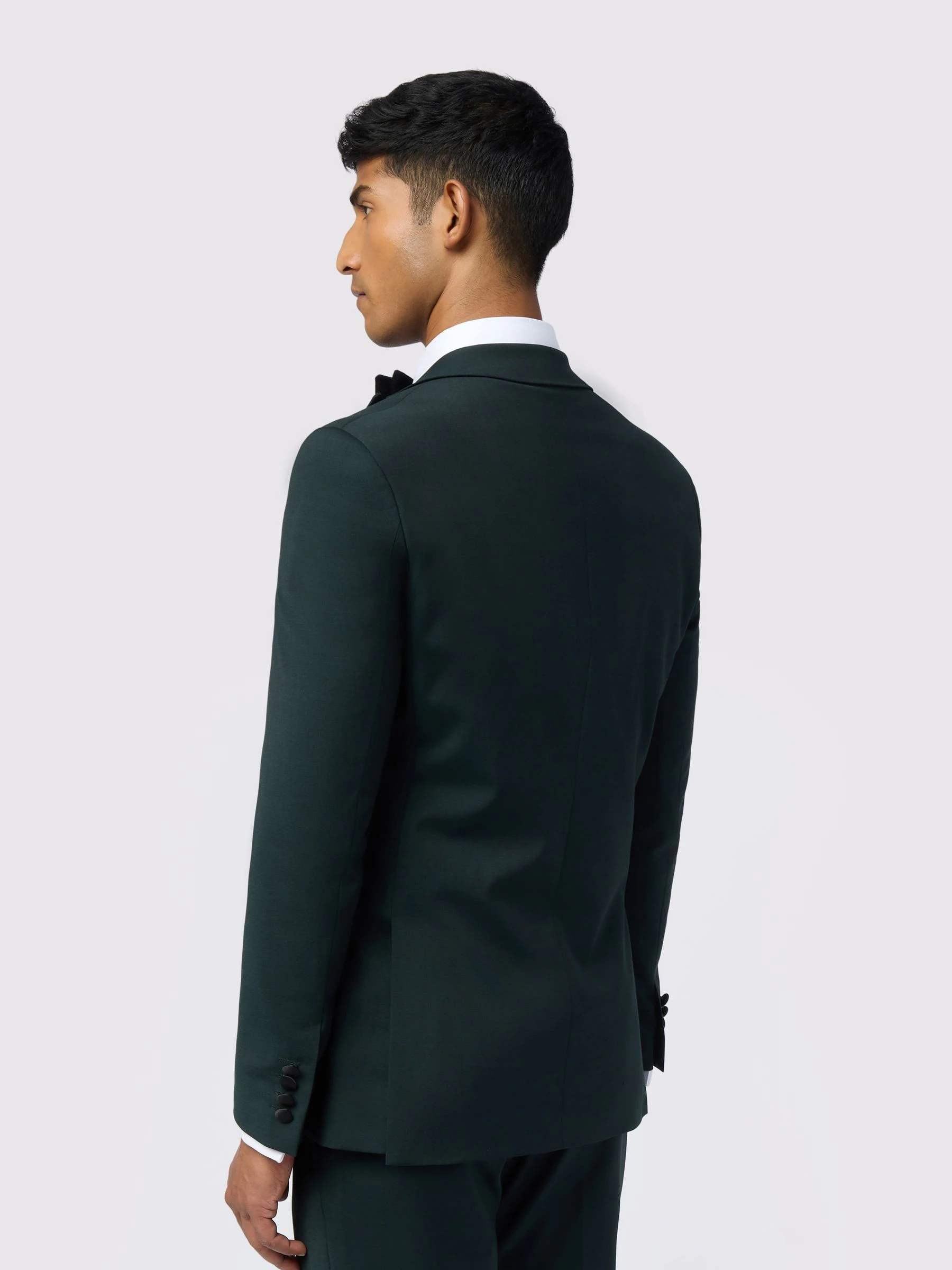 Ted Baker Tailoring Green Forest Tuxedo Jacket