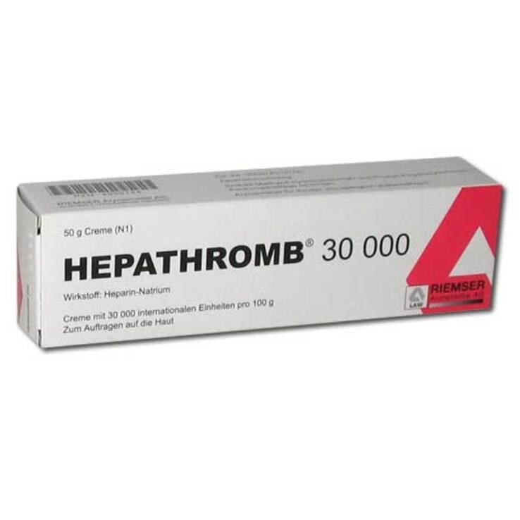 Hepathromb Creme 30.000 I.E., 50 g