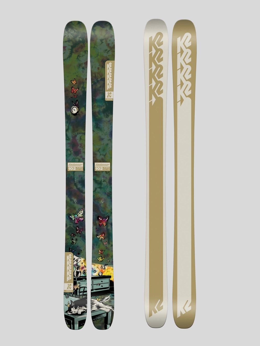 K2 Reckoner 102 W 2025 Skis design
