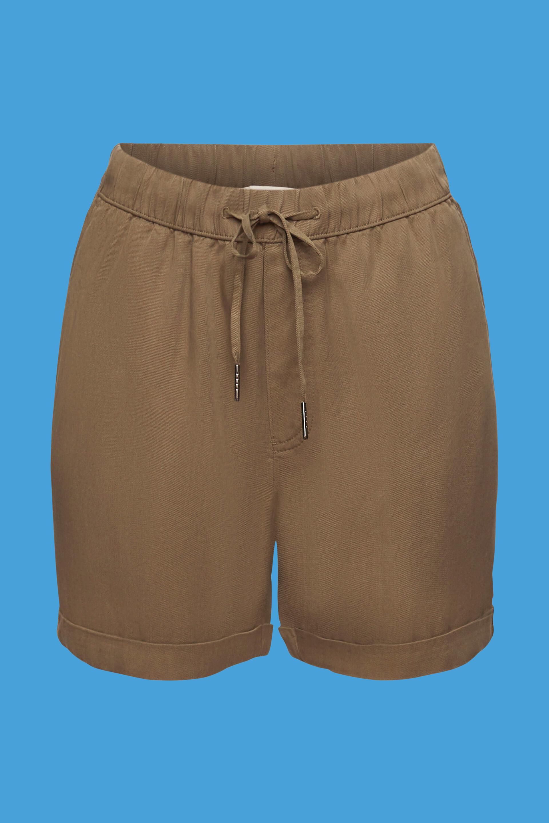 Short en TENCEL™ à nœud à la taille
