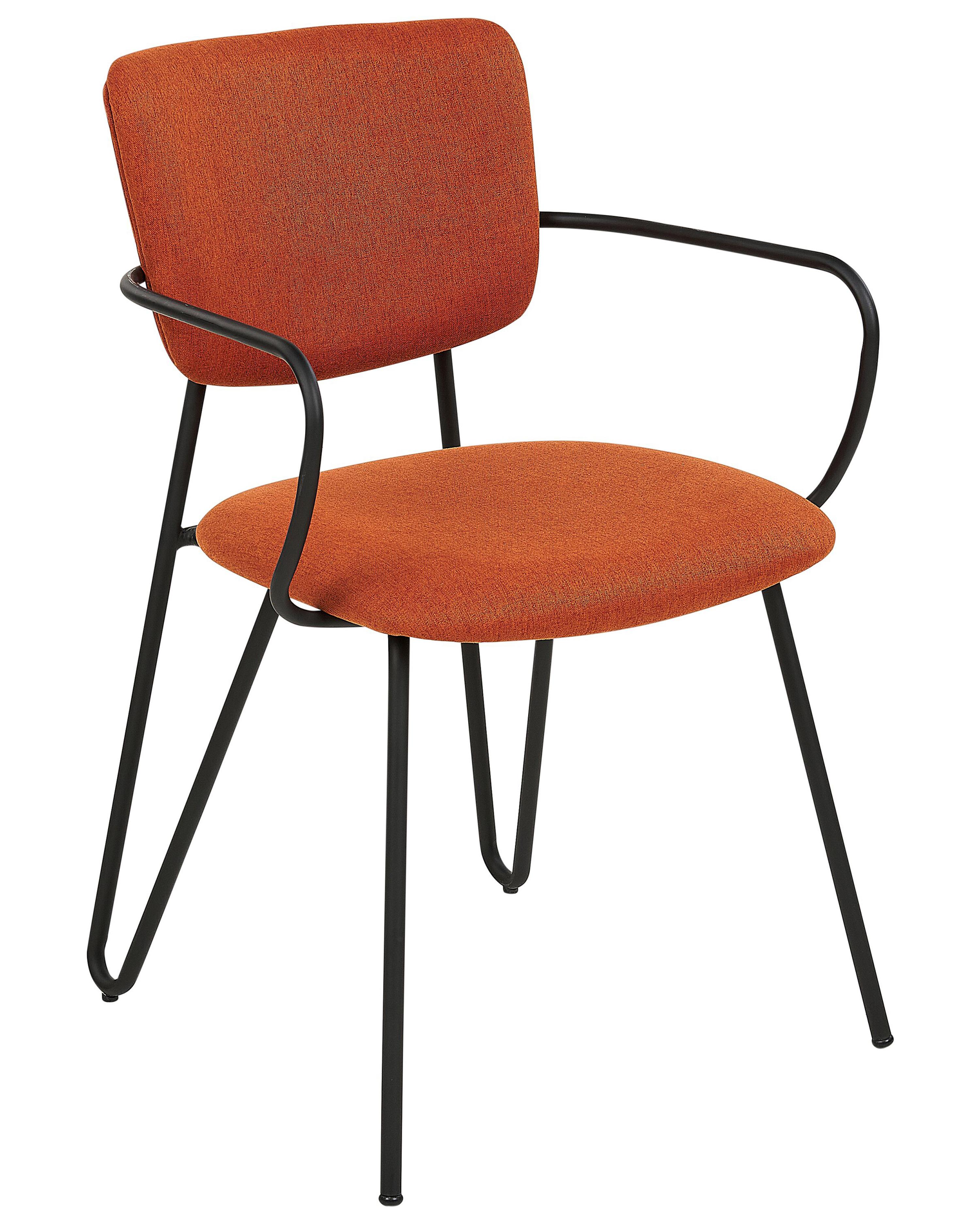 Set van 2 eetkamerstoelen ELKO Oranje