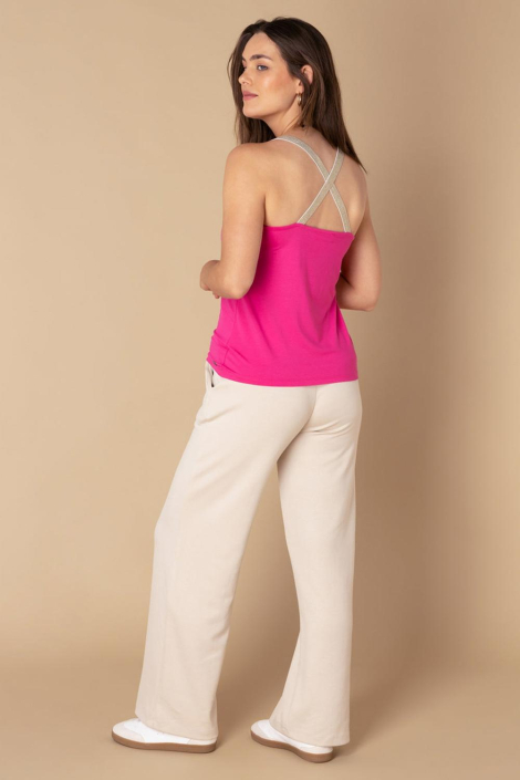 Ivy Beau roze dames top