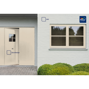 Flexa Strak in de Lak buitenlak hoogglans zandbeige 750 ml