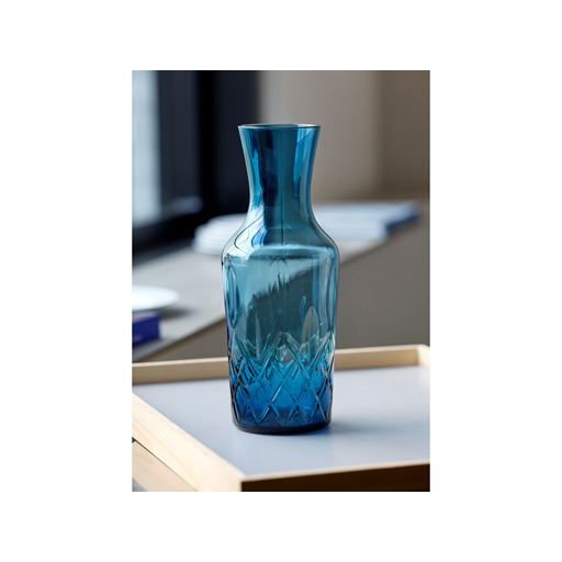 Lyngby Glas Sorrento Vandkaraffel, BLue, 1 L