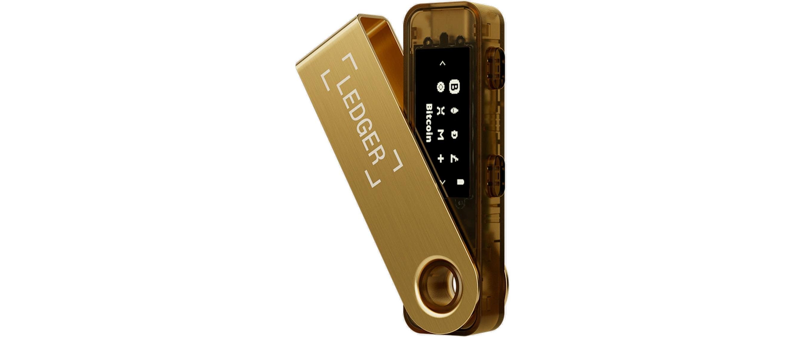 Nano S Plus GoldCrypto-Hardware-Wallet zum Kaufen, Verwalten und Vermehren digitaler Vermögenswerte