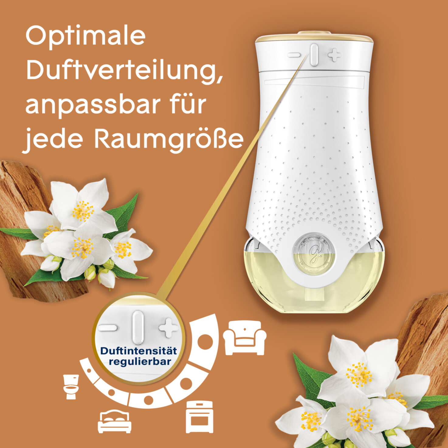 Glade Electric Scented Oil Duftstecker Nachfüller Sensual Sandalwood & Jasmine