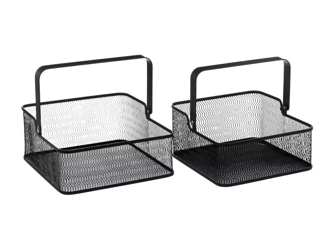 Set de panier de rangement Mayaj Noir - FIVE