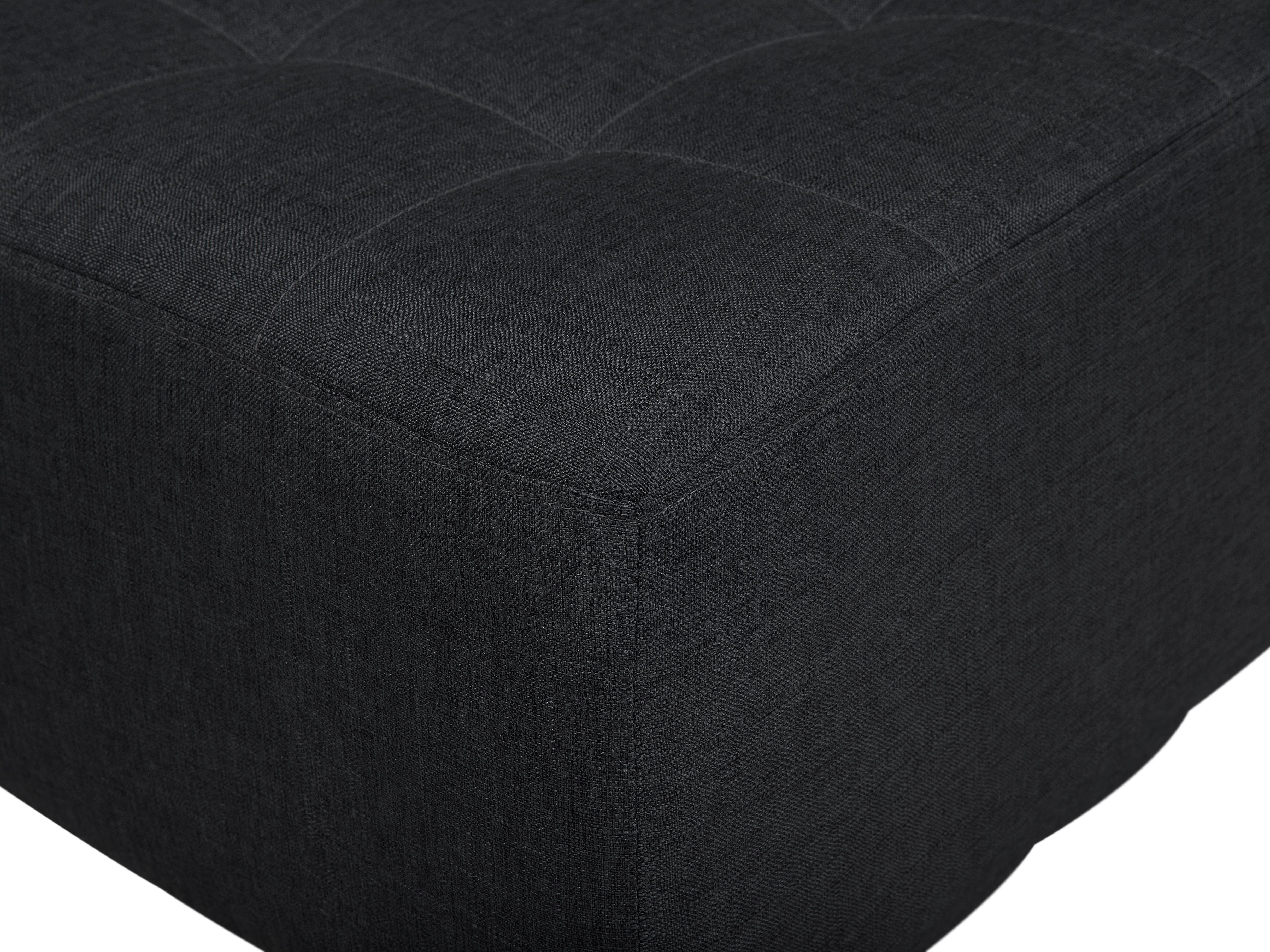 Chaise longue ABERDEEN Stof Grafietgrijs