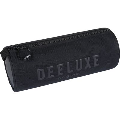 Trousse ronde Deeluxe College - 1 compartiment - noir - Oberthur