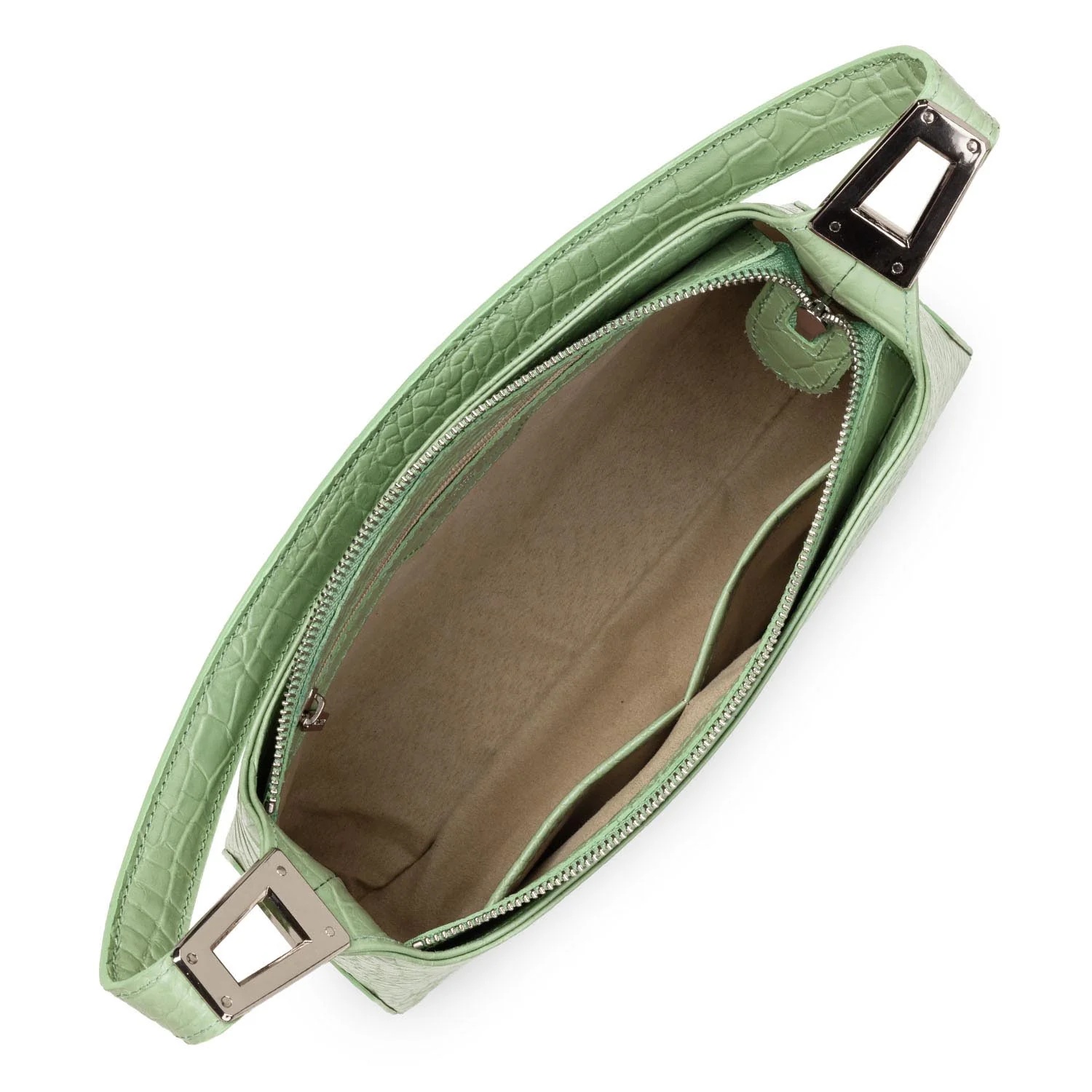 Exotic Lézard & Croco FR-Sac baguette