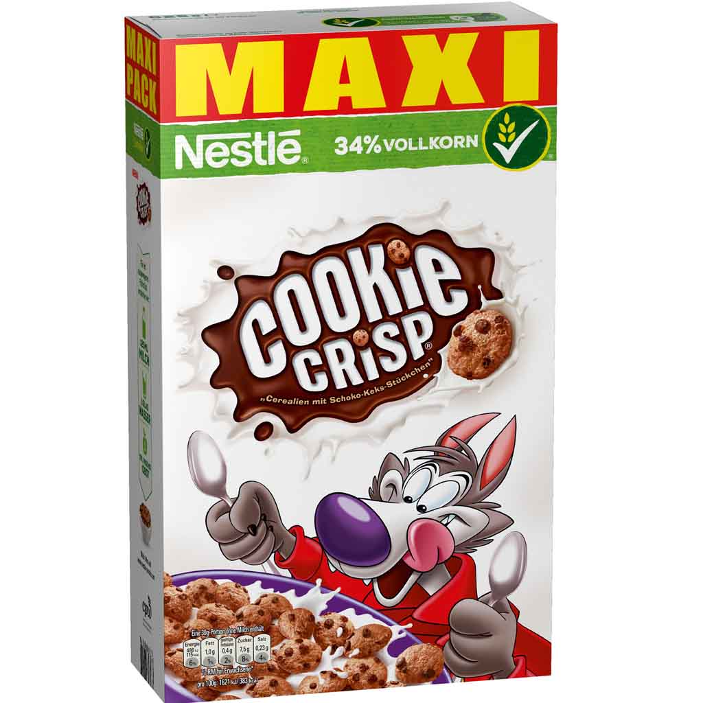 Nestle Cookie Crisp Maxi Pack 625g MHD:30.9.25