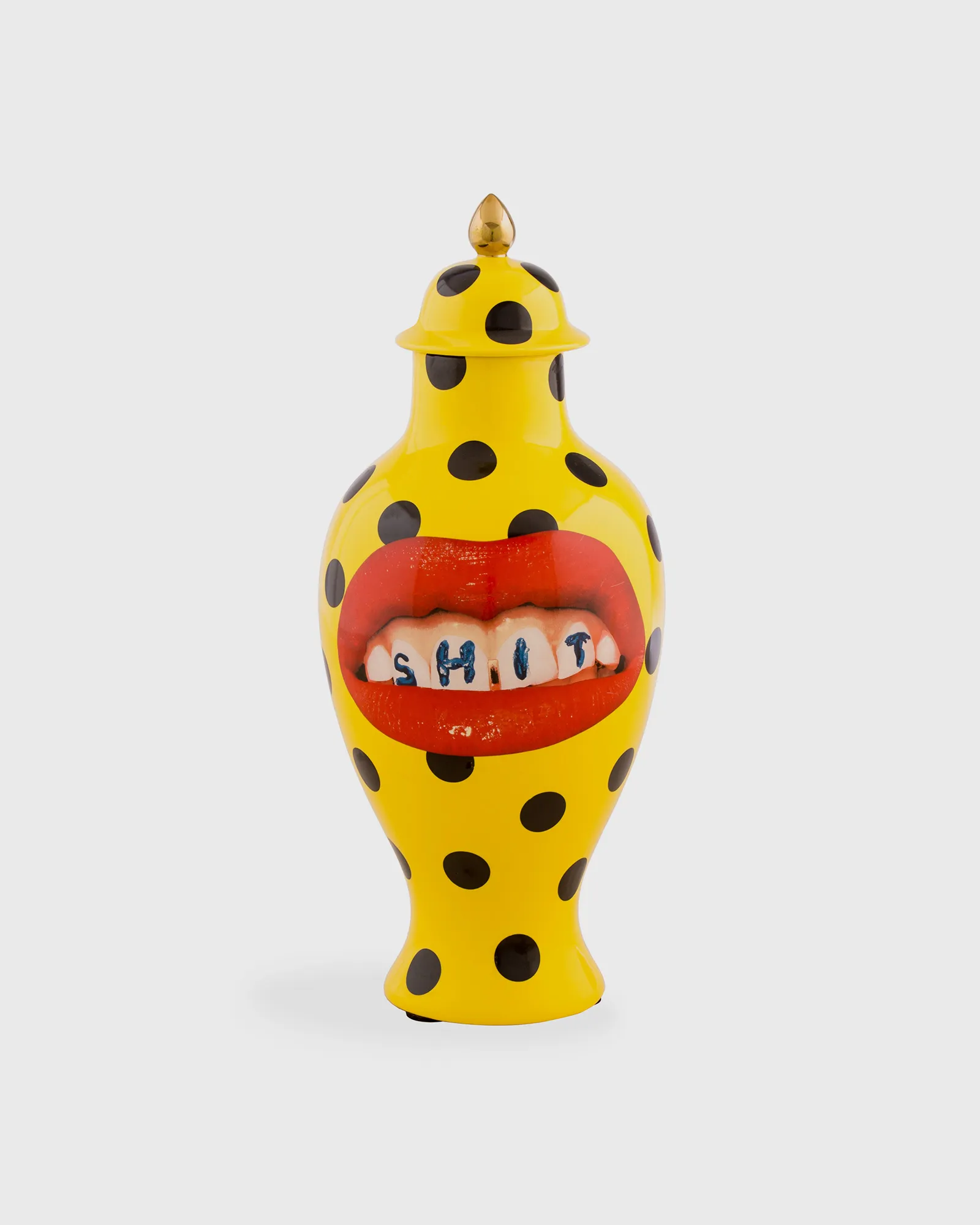 Seletti TOILETPAPER VASE IN PORCELAIN - SHIT
