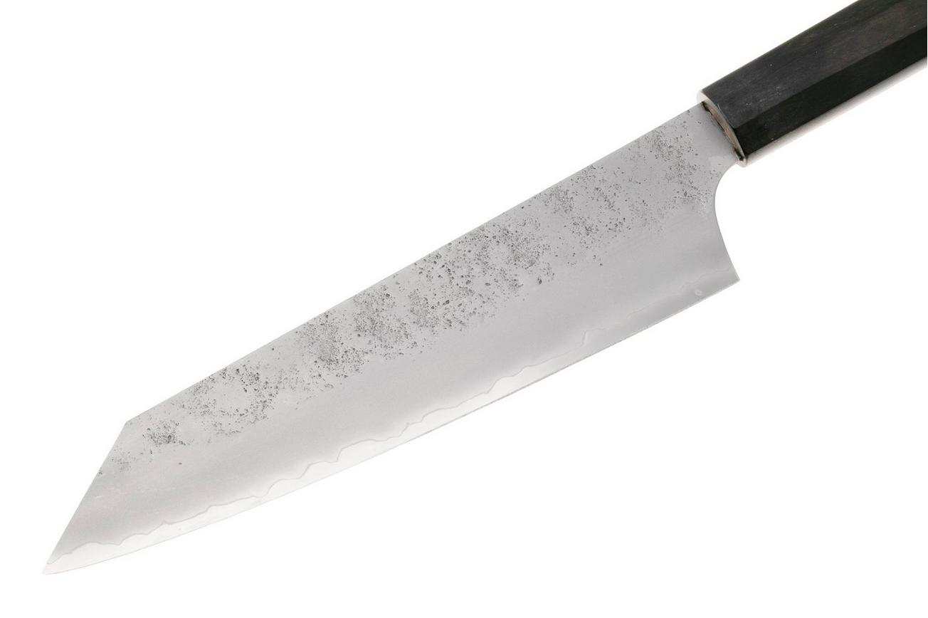 Sakai Takayuki Nashiji VG10 Ebony 14099 wa-kengata gyuto,19 cm
