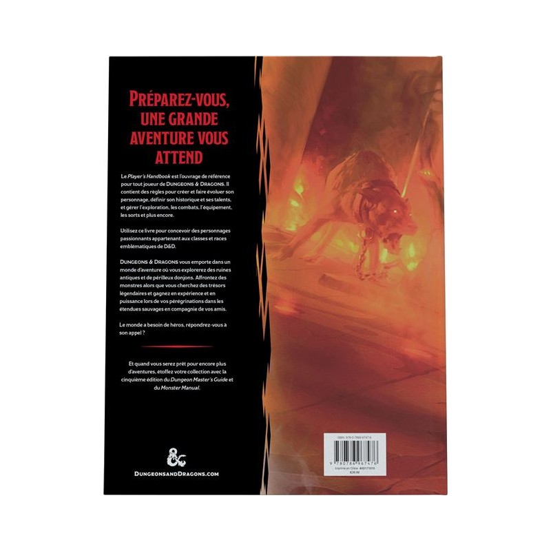 Dungeons & Dragons Manuel du joueur - Player's Handbook