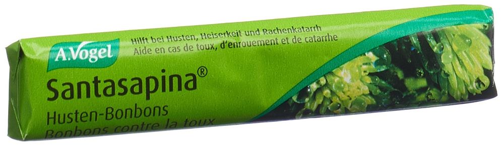 VOGEL Santasapina Husten-Bonbons 4 g<br>40 g, Pastille, Stange