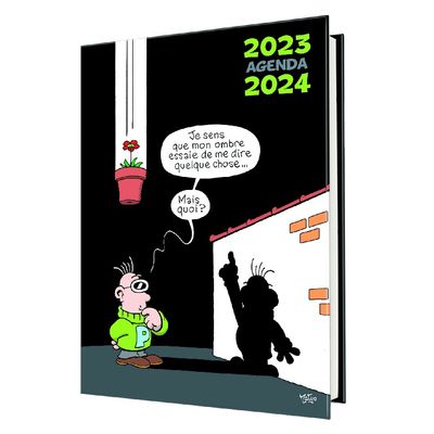 Agenda Humour Illustré - 1 jour par page - 13 x 18,5 cm - Oberthur
