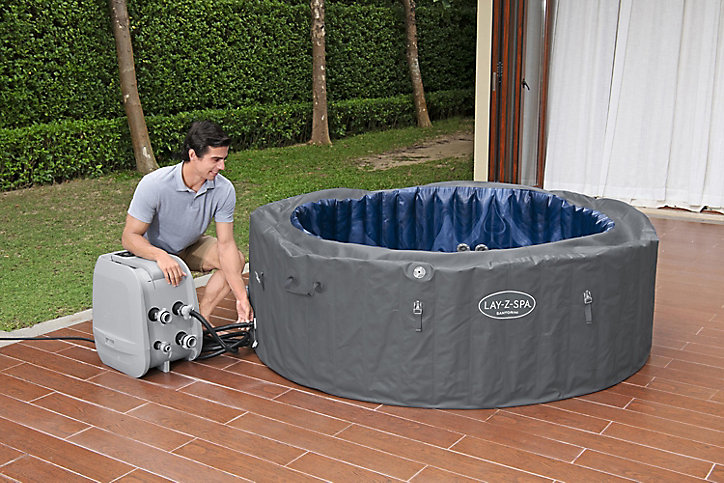 Spa gonflable Bestway Lay-Z-Spa Santorini 5/7 places
