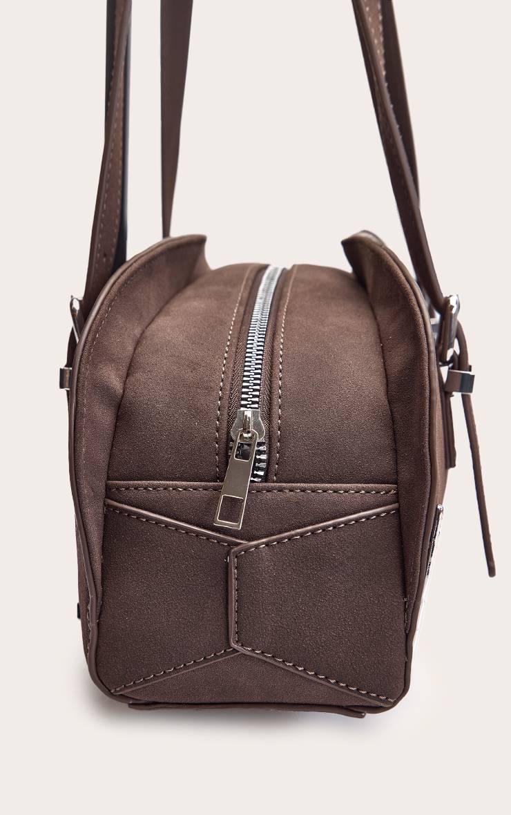 Chocolat Sac À Bandoulière Western En Synthétique